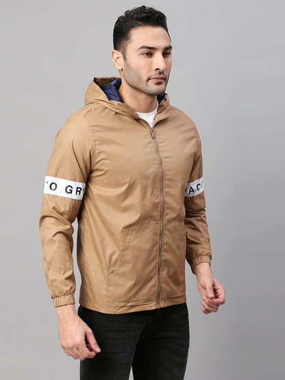 Dennis Lingo Polyester Regular Fit Full Sleeves MenS Panelled Shell Jacket With 2 Pockets - Lightweight Casual Winterwear For M