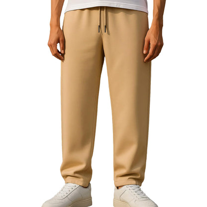Nobero MenS Straight Sweatpants (1M-Bwjg-R0149_Tan