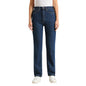 Pepe Jeans WomenS Straight High Rise Jeans (Pl204851Q030_Dark Used Indigo Blue