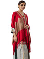 Pashmoda Women Firoza Kashmiri Aari Embroidery Stole (Size: 71X203 CM)