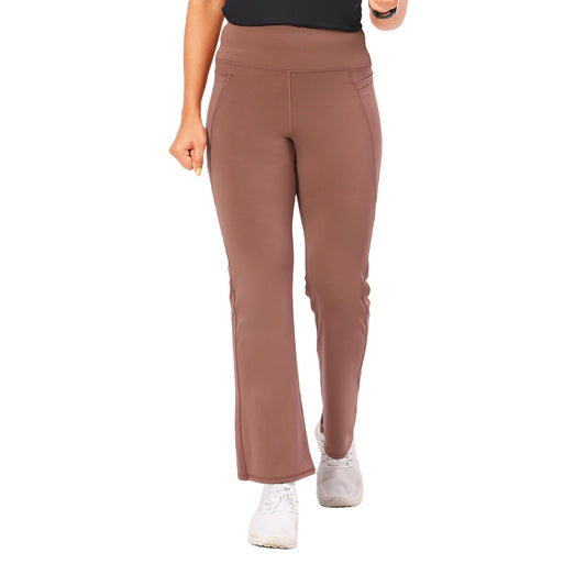 Enamor A402 Boot Cut Quick Dry Relaxed Fit High Waist Workout Leggings