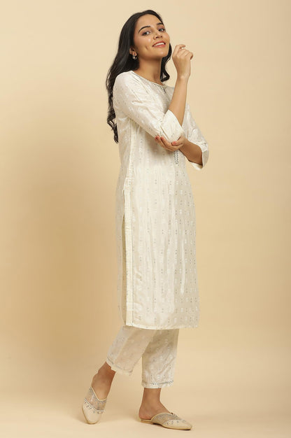 W for Woman Women's Kurta & Straight Pant