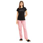 Sweet Dreams Women Cotton Top & Pyjama Set Black