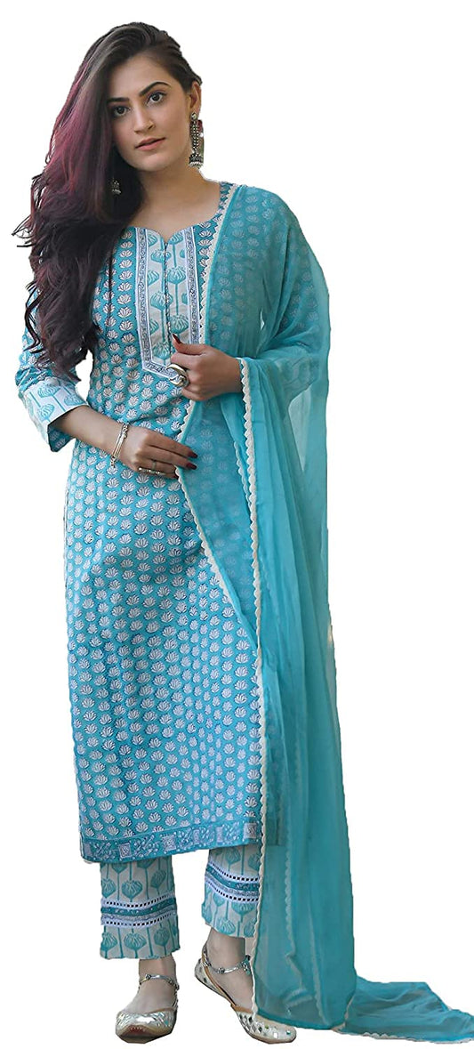 LookMark Women's Rayon Kurta Set