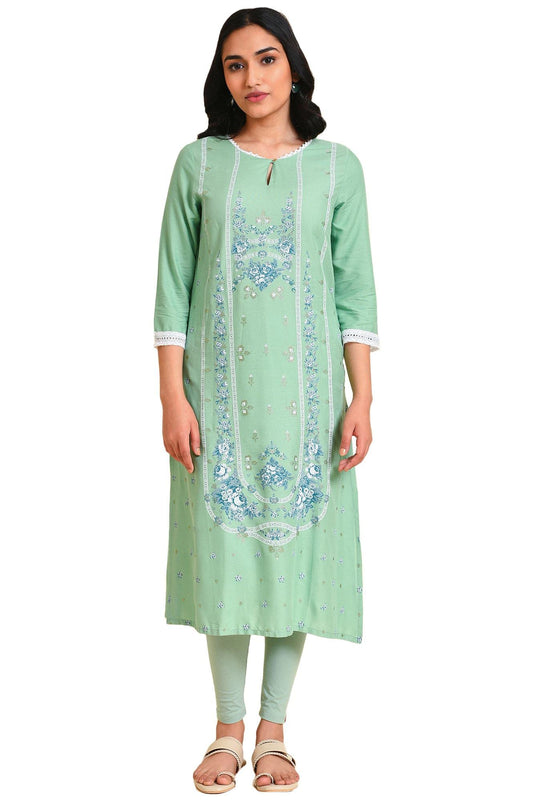 W for Woman Women's Regular Kurta