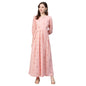 Idalia Pink Box Pleated Dress