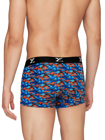 XYXX Mens Micro Modal Trunks - Shuffle Underwear for Men