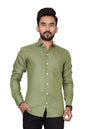 Besix Full Sleeve Green Formal Shirt For Men Cotton Regular Fit Casual - Pure Premium Branded Shirts For Men Formal Stylish Slim