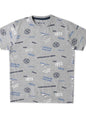Pepe Jeans BoyS Regular Fit T-Shirt (Pb5036639334_Grey Melange