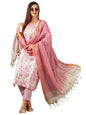 ANNI DESIGNER Women Cotton Blend Casual Style Kurta With Pant & Dupatta