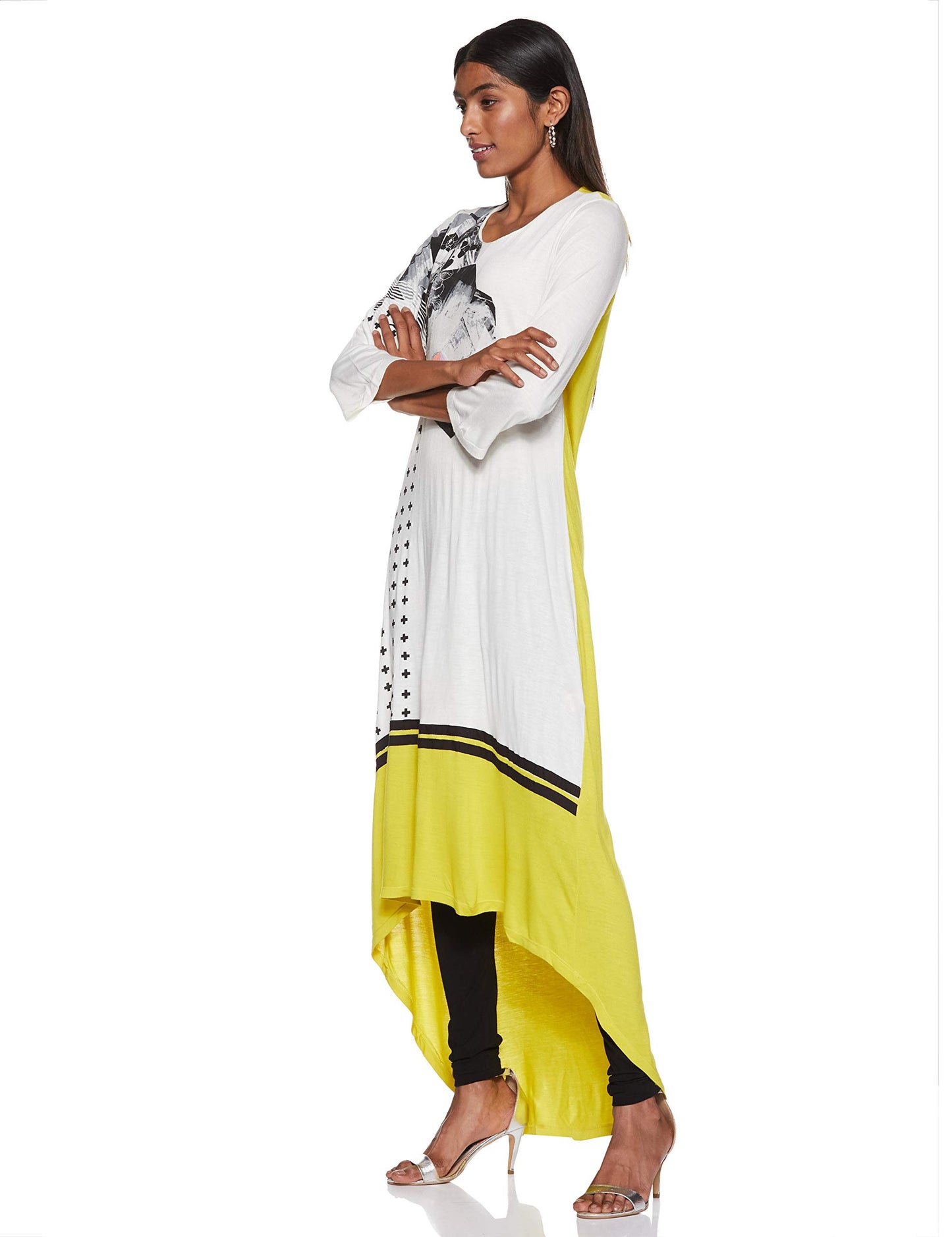 W for Woman Women's Straight Knitted Kurta