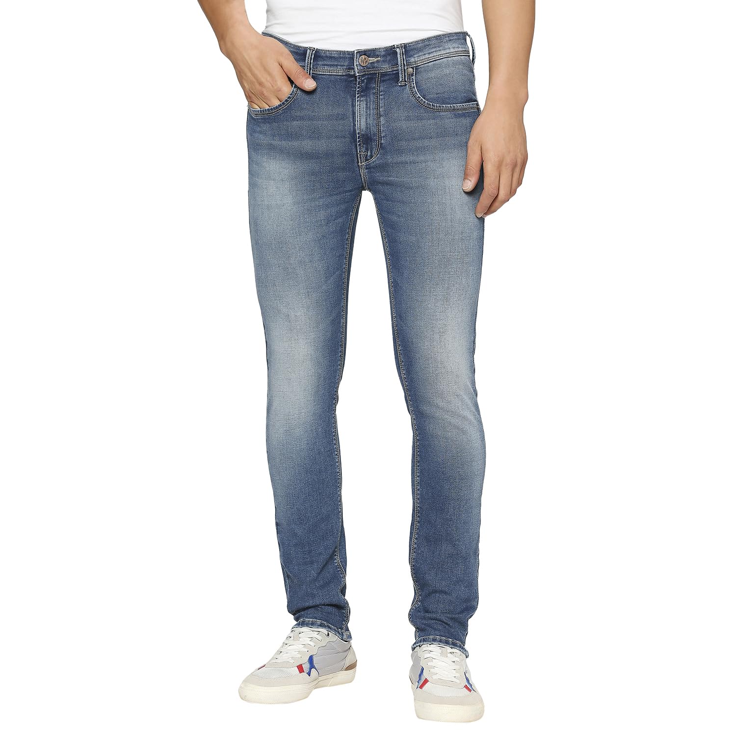 Pepe Jeans MenS Slim Jeans (Pm207532Q051_Light Used Indigo Blue