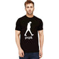 Uniplanet Store MenS Cotton T Shirt With Half Sleeves Graphic Pattern Regular Fit Round Neck And Standard Length