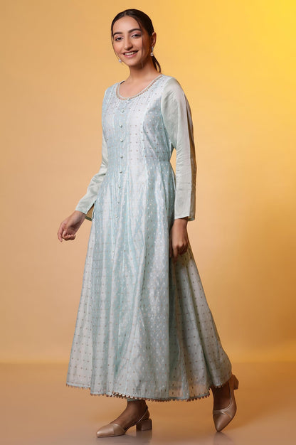 Aurelia WomenS Rayon Kurta Set (24Fed10603_Blue