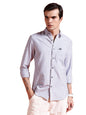 The Indian Garage Co Mens Slim Fit Shirt (0723-SHSTYD-05_Navy