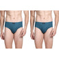 Pepe Jeans Innerwear MenS Cotton Brief (Pack Of 1) (Clb01_Cyan_M)