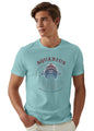 Peppyzone Mens Regular Fit T-Shirt (PZ-ZodiacAquarius6001_Sky Blue