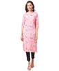 Yashika Women's Crepe Floral Regular Kurti