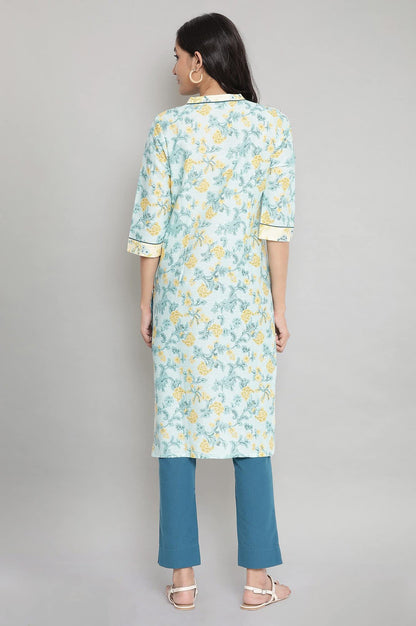 Aurelia Women's Viscose Floral Print Kurta