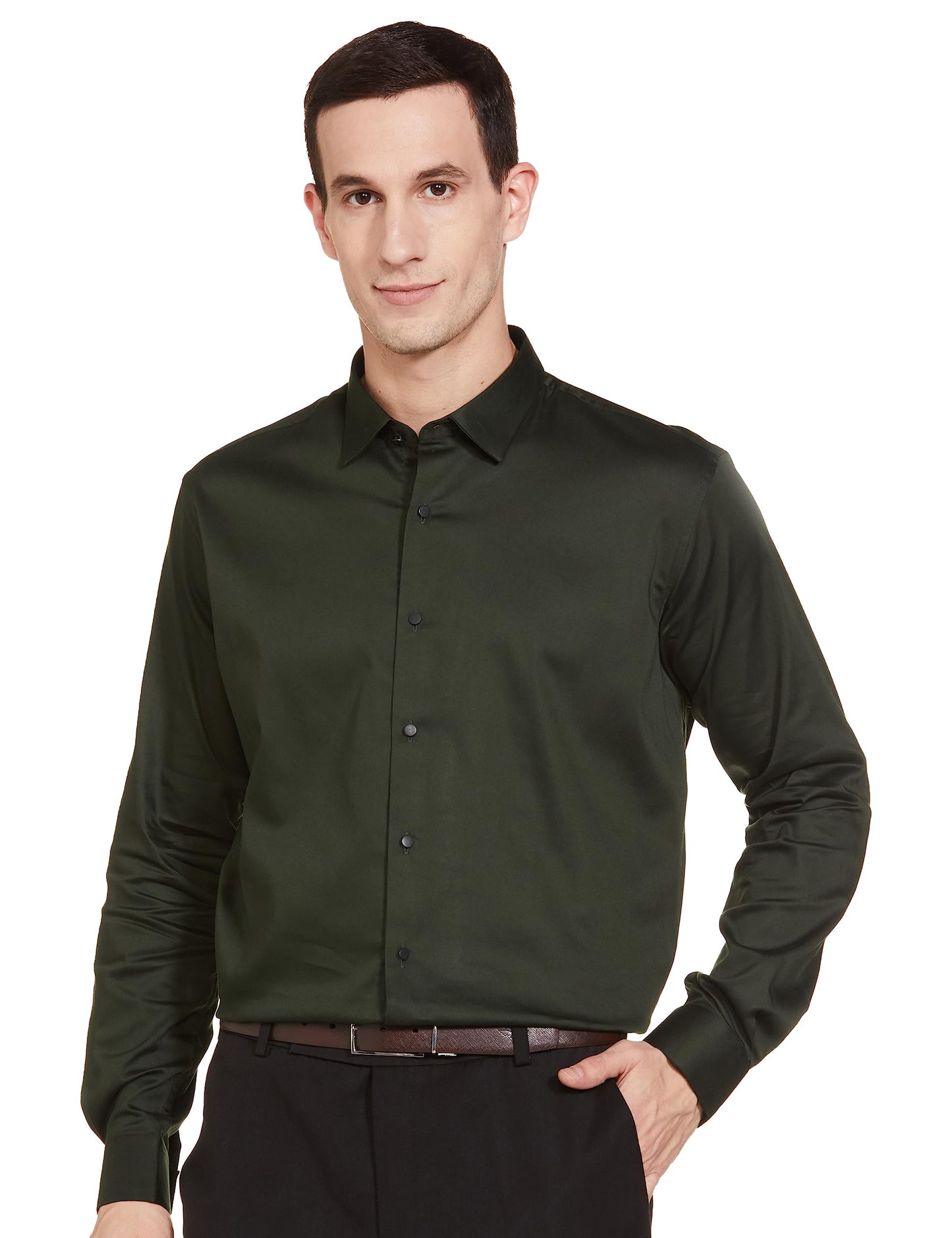 BE ACTIVE Mens Casual Pure Cotton Satin Cotton Shirt || Casual Shirts for Men || Men Casual Shirt || Casual Wear Shirts (RF0021