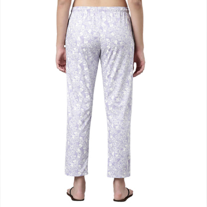Enamor E4A5 Mid-Rise Straight Leg Pant for Women with Side Pockets