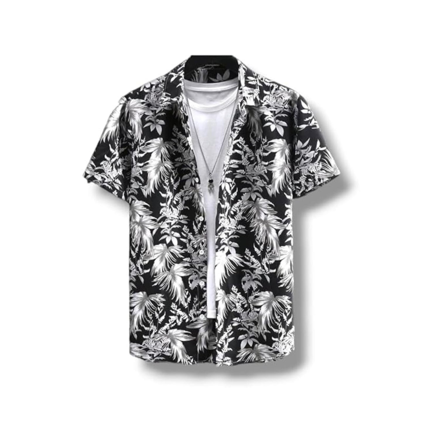Funky Rich Regular Fit Shirt For Men | Half Sleeve Lycra Shirt | Casual Shirt For Men | Trendy Printed Shirt Design | Lycra Fabr