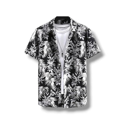 Funky Rich Regular Fit Shirt For Men | Half Sleeve Lycra Shirt | Casual Shirt For Men | Trendy Printed Shirt Design | Lycra Fabr