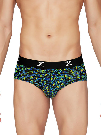 XYXX Mens Micro Modal Briefs - Shuffle Underwear for Men