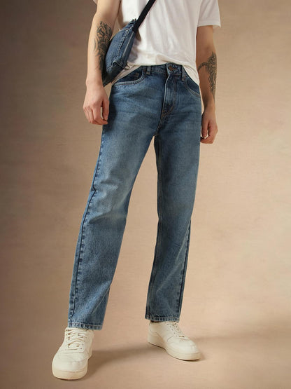Dennis Lingo Mens Cotton Relaxed Fit Mid-Rise Casual Jeans DLMJNMJJ24004_in Blue