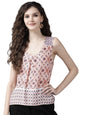 Aarika Women's Regular Fit Shirt (TP-W-M-12007_Peach XL)