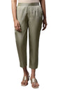 Aurelia Solid Strechable Trouser For Women | Ankle Length Trouser For Women | Pants For Women