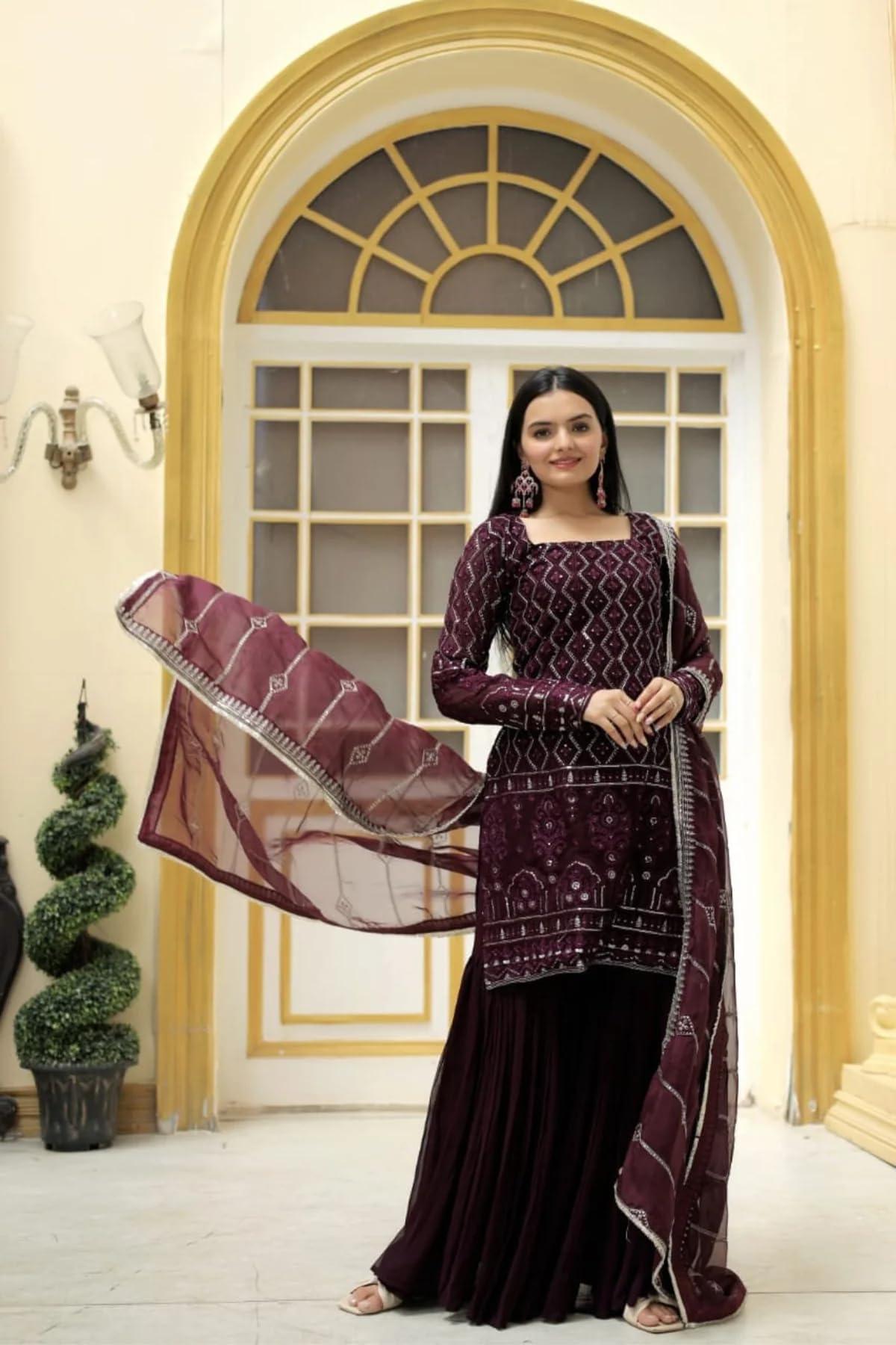 Fashion Basket Georgette Kurta Set for Women