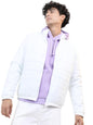 Ketch MenS Puffer Standard Length Jacket (Khjk000020_White, Xl