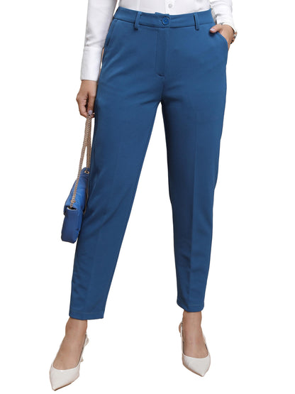 Ketch WomenS Regular Casual Pants (Khpn000015_Teal