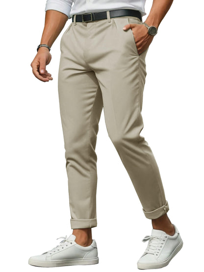 Noble Monk Formal Pants For Men | Stylish Regular Fit MenS Wear Trousers For Office Or Party | Solid Formal Regular Fit Trouser