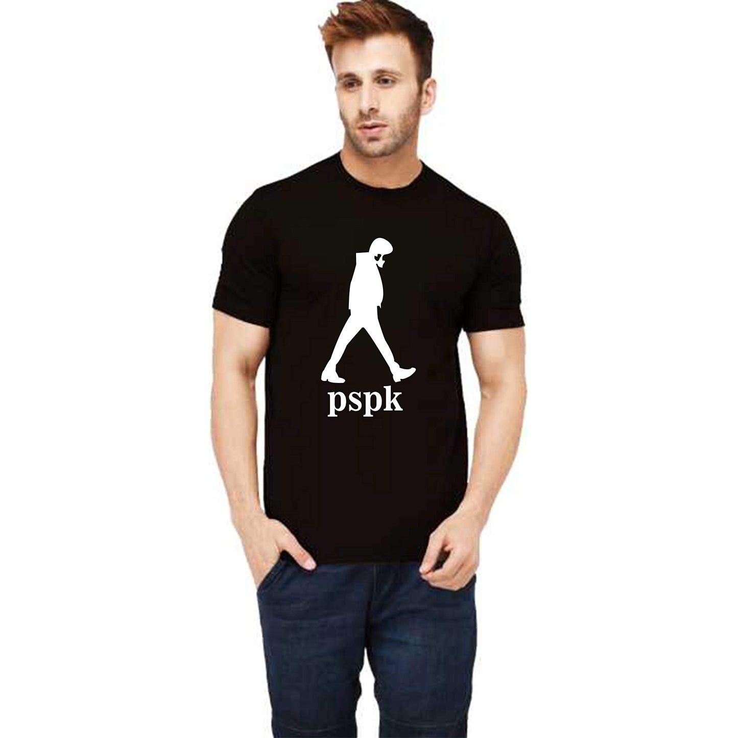 Uniplanet Store MenS Cotton T Shirt With Half Sleeves Graphic Pattern Regular Fit Round Neck And Standard Length