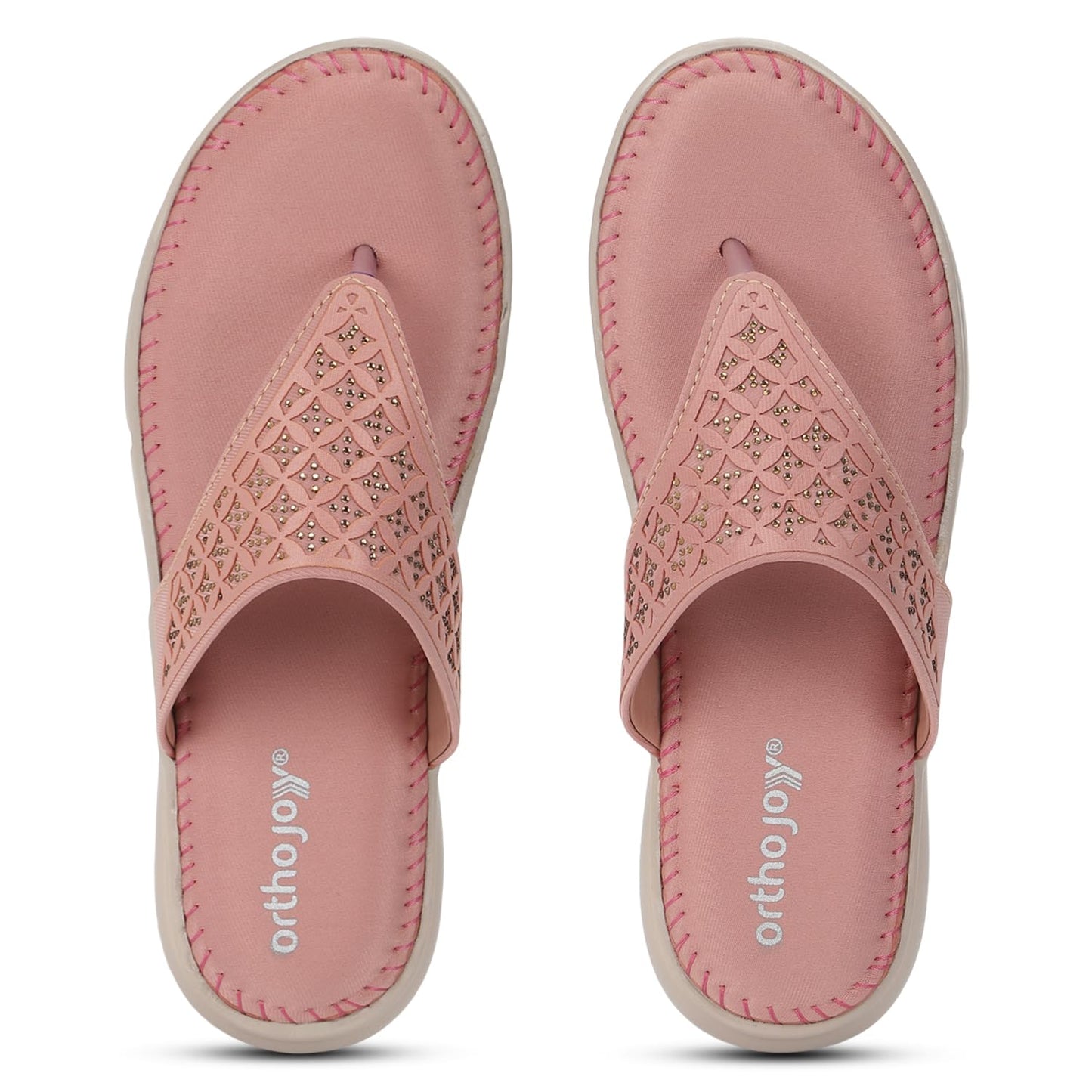 Ortho Joy Doctor Fancy Slipper For Women || Orthopedic WomenS Fancy Sandal For Women