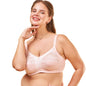 Enamor A014 Super Contouring M-Frame Full Support Bra - Supima Cotton, Non-Padded, Wirefree & Full Coverage Pearl