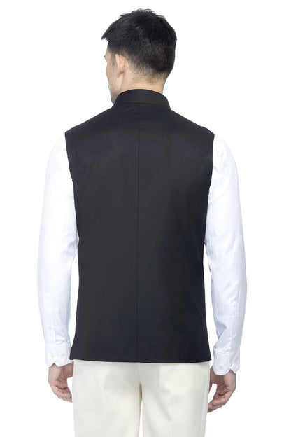 Favoroski Bandhgala Sleeveless Jackets Ethnic Men'S Wear Waistcoat