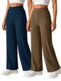 Pinkmint Women High Waist Trousers,Soft & Comfortable Elastic Waist Closure Pants,Casual Wear for Daily & Travel Use (Available 