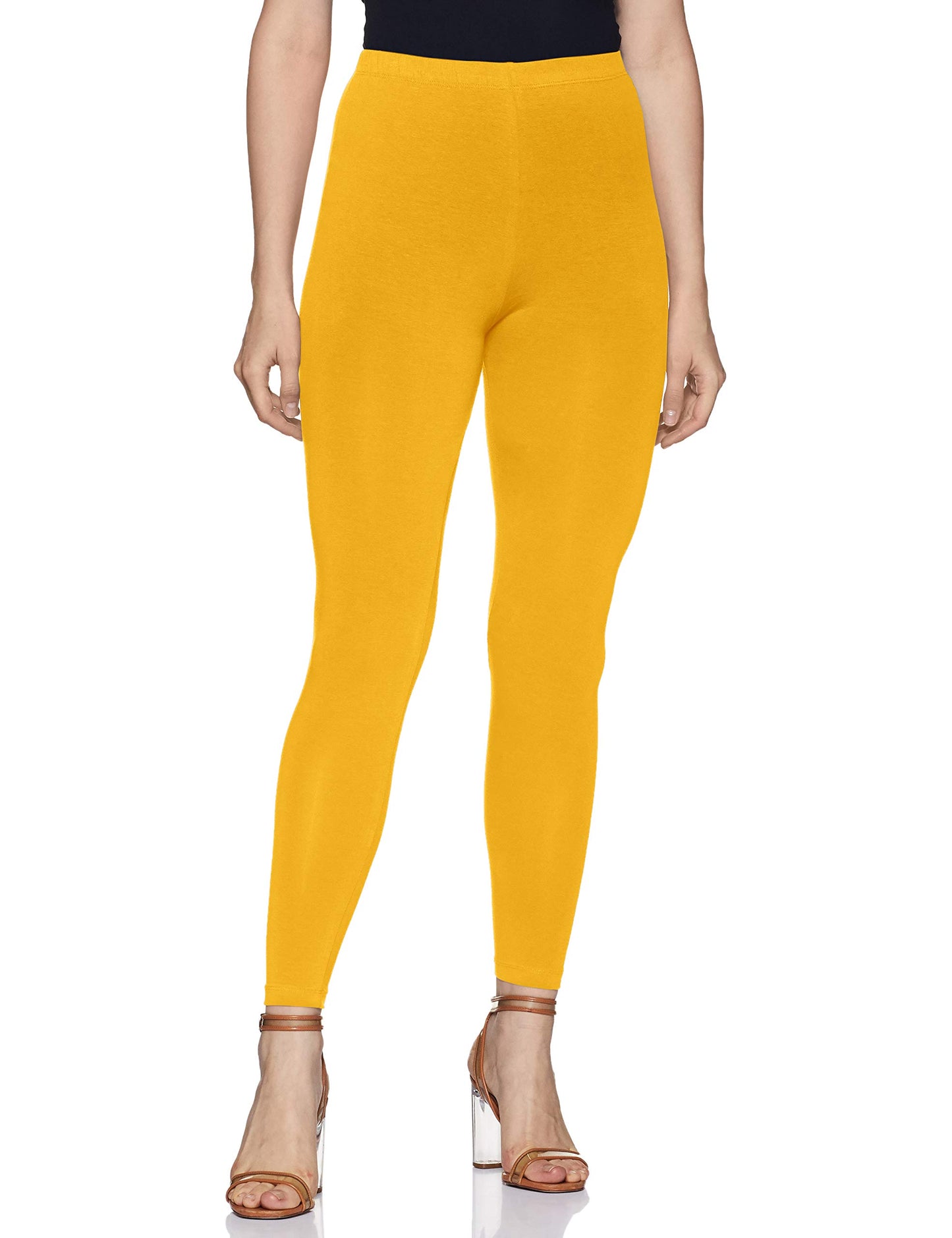 Rupa Softline 4D Cotton Stretch Comfort Ankle Leggings for Women,All-Purpose Fashion for Western, Ethnic, Sporty, and Casual Wea