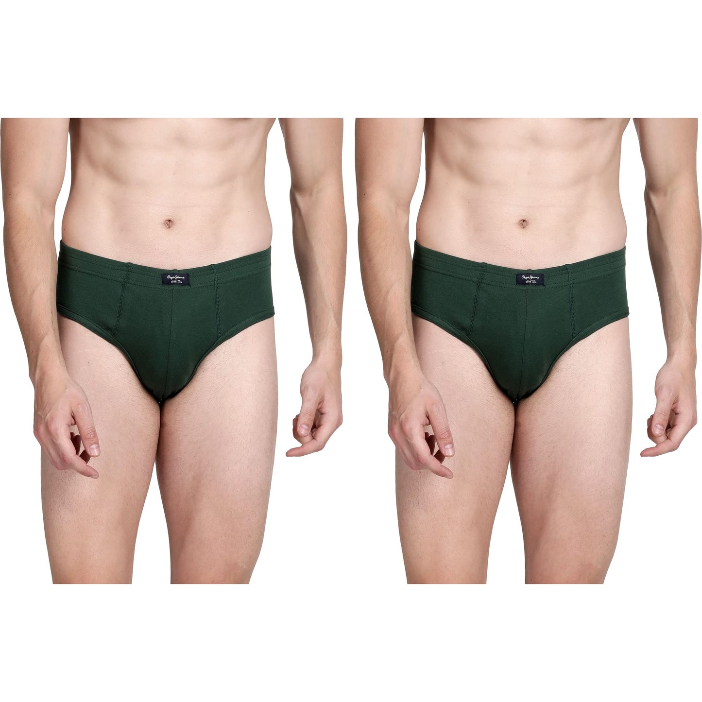 Pepe Jeans Innerwear MenS Cotton Brief (Pack Of 1) (Clb01_Green_Xl)