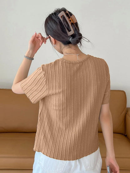Wedani Solid Regular Fit Jeans Korean Western Tops for Women Stylish