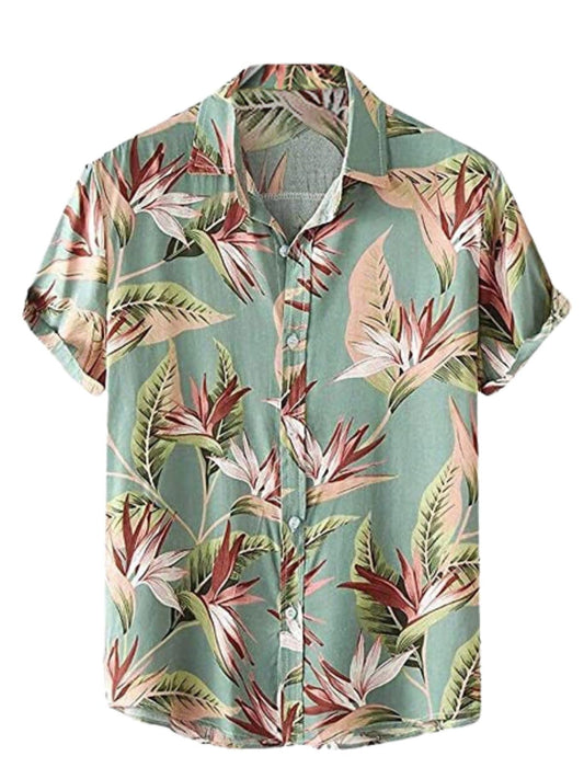 Leriya Fashion MenS Casual Cotton Shirt  Button Down Summer ShirtS For Men | Lightweight Textured Fabric | Perfect For Daily &
