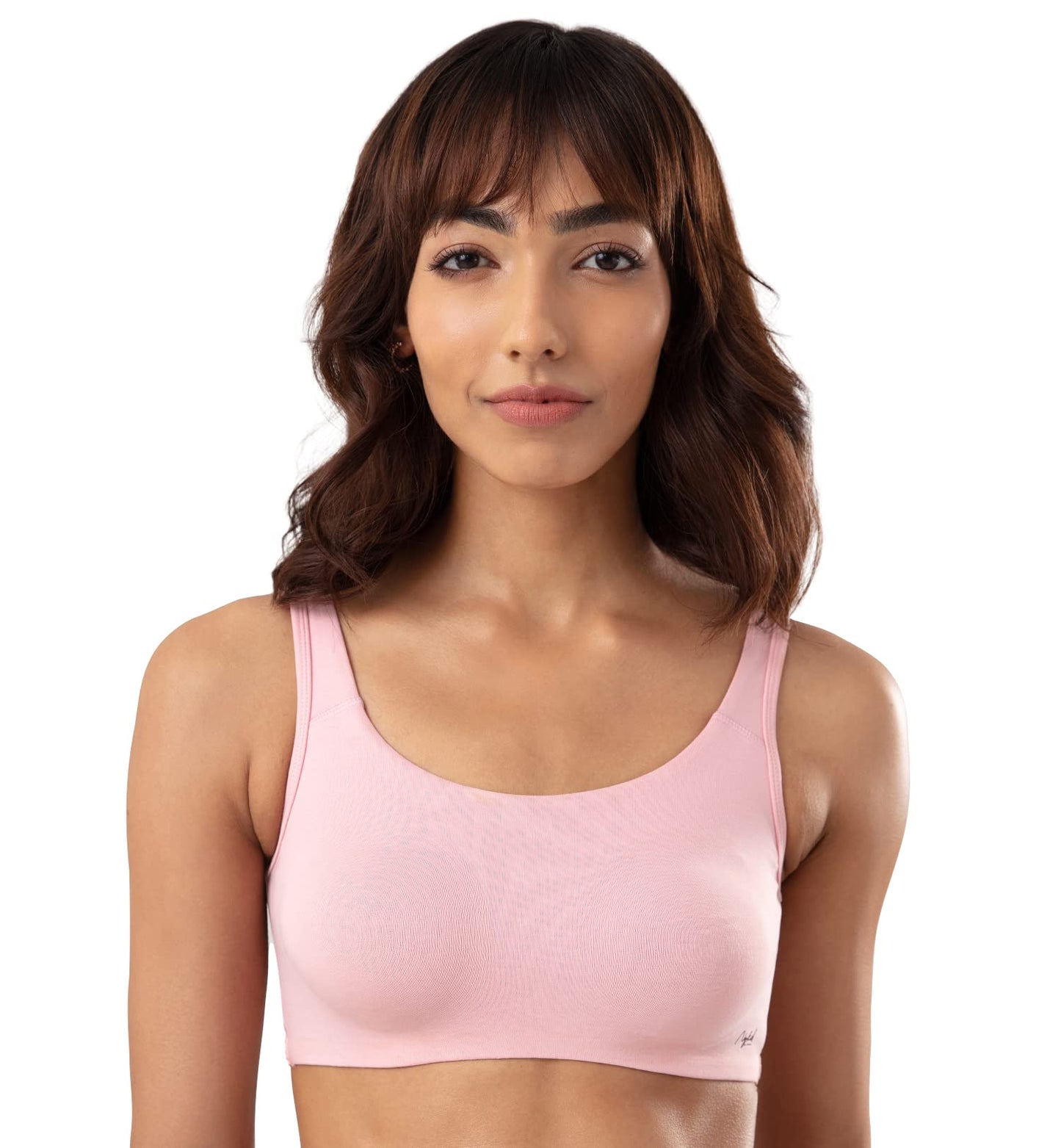 NYKD Soft Cup Easy Peasy Slip On Everyday Bra for Women, Wireless, Full Coverage, Support Shaper, Non Padded Sports Bra Bra, NYB