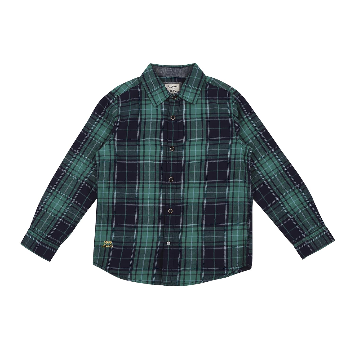 Pepe Jeans BoyS Regular Fit Shirt (Pb302352_Bright Green 10)