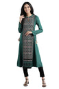 Aurelia WomenS 100% Acrylic Regular Kurta (21Noa11069-502948_Green