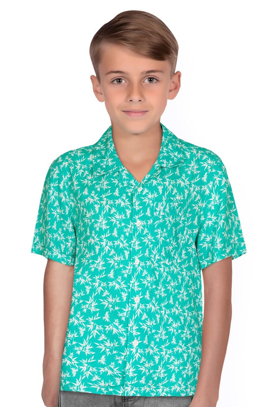 Allen Solly Boys Regular Fit Printed Casual Half Sleeve Short Sleeve T-Shirt