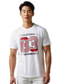 Peppyzone Mens Regular Fit T-Shirt (PZ-N-8372_White