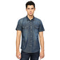 Blue Denim Short Sleeved Shirt
